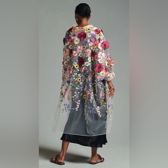 Anthropologie Other - Anthropologie NWT Self Contrast Floral Duster